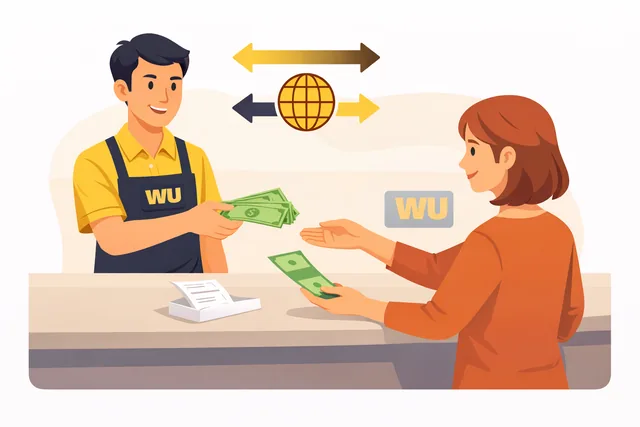 Sending and receiving Western Union transfers with staff support and clear paperwork review.